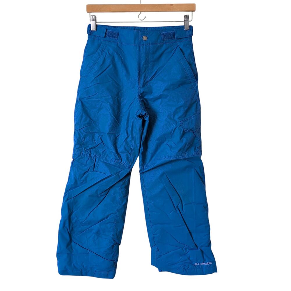 Columbia Ski Pants Kids Medium Blue Boy Girl Ski Snowboard Winter Insulated Warm
